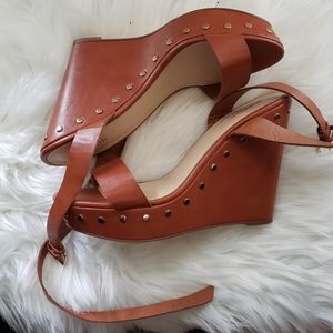 JustFab Ankle Strapped Wedges